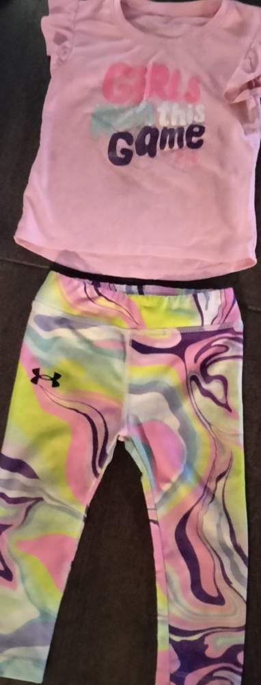 2t girls under armour outfit
